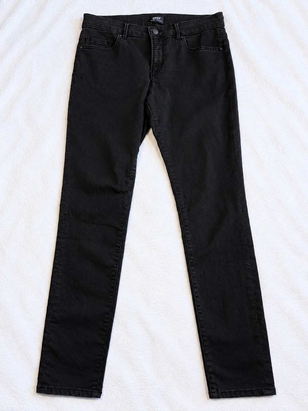 ONLY Black Skinny Jeans Size 30 Stretch Denim
